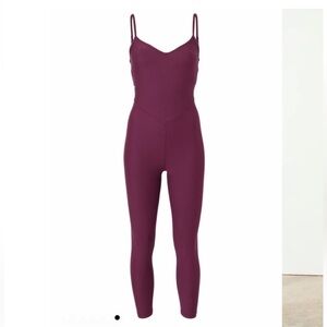 Sincerely Jules x Bandier Sweetheart Lotus Catsuit fuchsia S